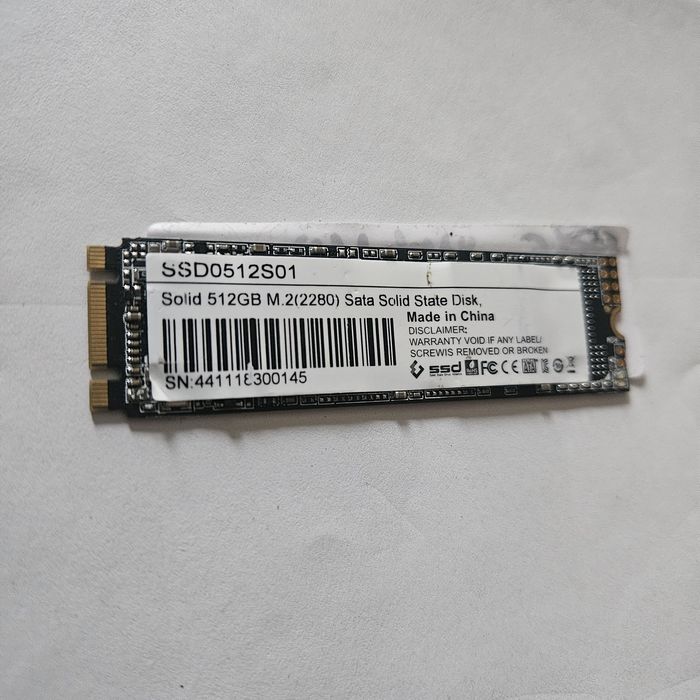 Ssd 512GB M.2 (2280)