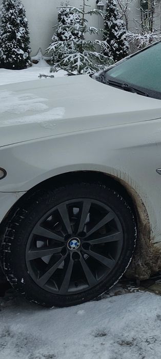 Jante BMW seria 5 sau X3  cauciucuri iarna noi 245 45 18
