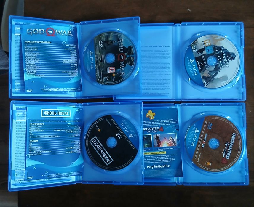 обмен или продажа диски пс4
