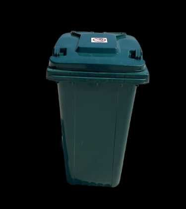 Pubelă de gunoi verde – 240 litri