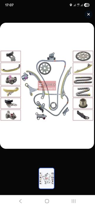 Комплект грм прадо 2.7