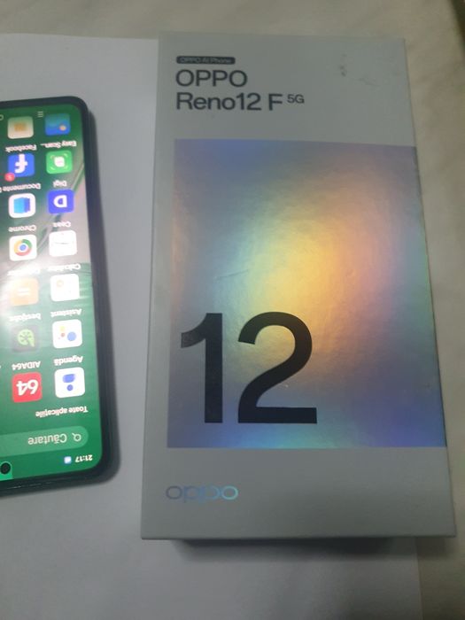 Oppo Reno 12 f-256 gb-8 gb ram