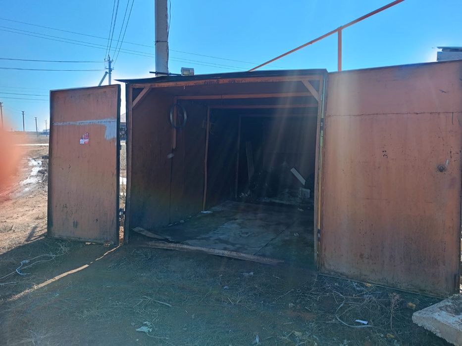 Продается металлический гараж,склад