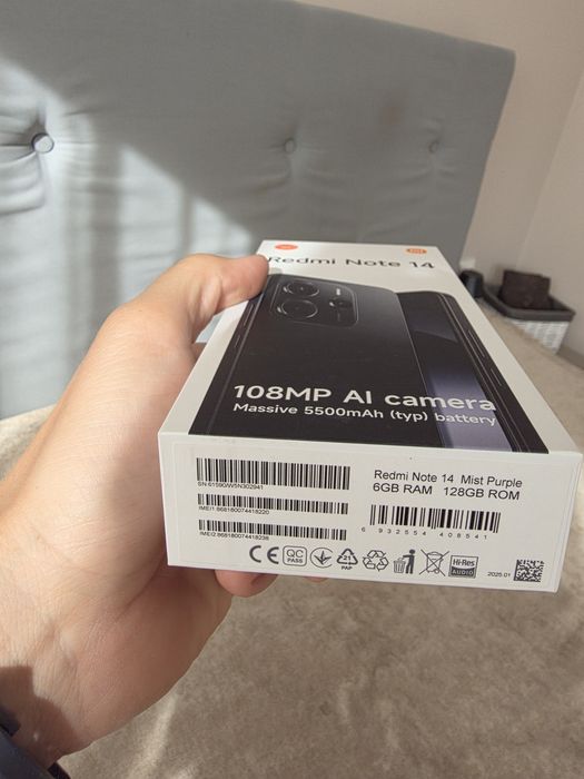 Telefon XIAOMI Redmi Note 14 Mist Purple