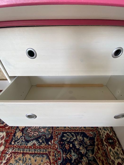 Юношеско легло с бюро, матрак, осветление, допълнителни рафтове, шкаф!