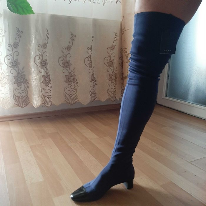 vand cizme elastice lungi zara