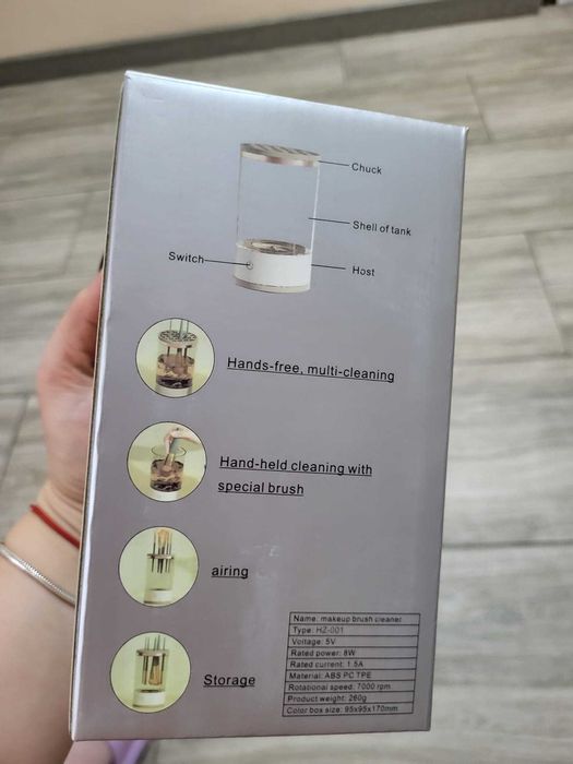 Aparat de curatat pensule