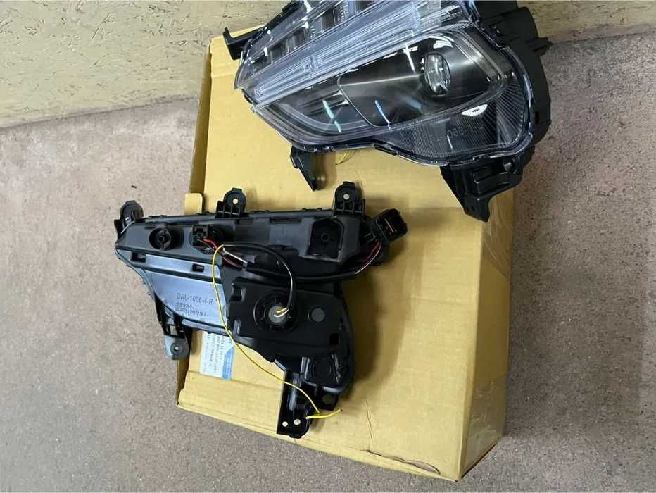 Hyundai Santa Fe 2017/2018 противотуманки Птф противотуманки Санта Фе