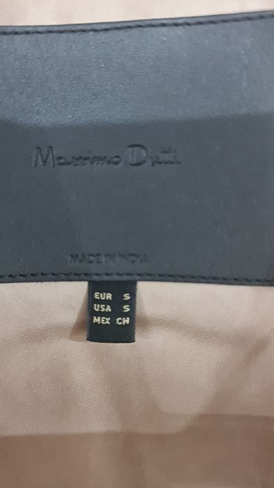 Продается новый кожаный плащ Massimo Dutti