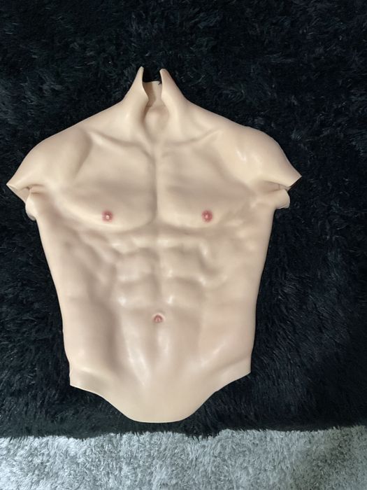 Muscle suit vest silicone for cosplay Външен мускулен ръкав от силикон за косплей