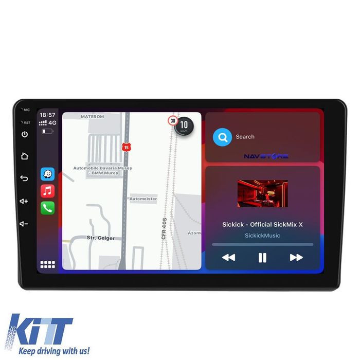 Navigatie Dedicata Ford Focus Transit (2005-2008), 9Inch, 4Gb Ram, 64G