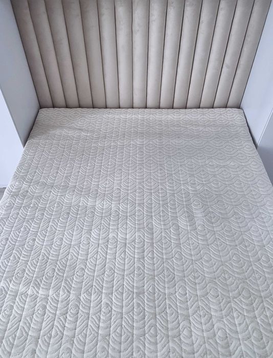 Мягкий двухспальный топпер/наматрасник из меморифоам на жесткий матрас