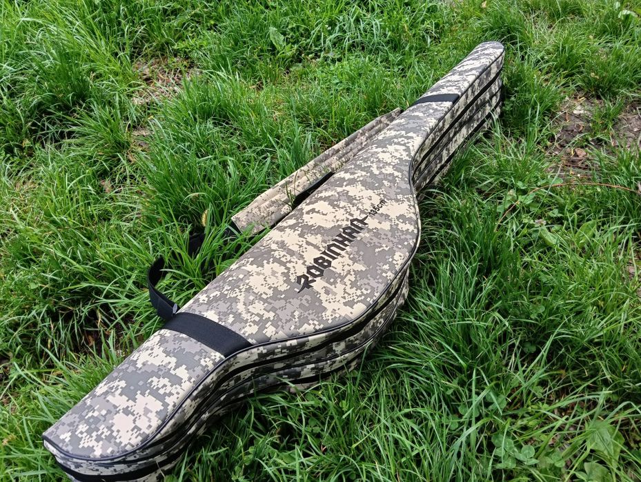 Двоен твърд калъф за съхранение на въдици