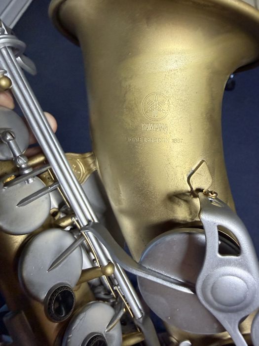 Yamaha YAS-280 Alto Sax – Recondiționat Complet – Aspect Mat Auriu Unicat