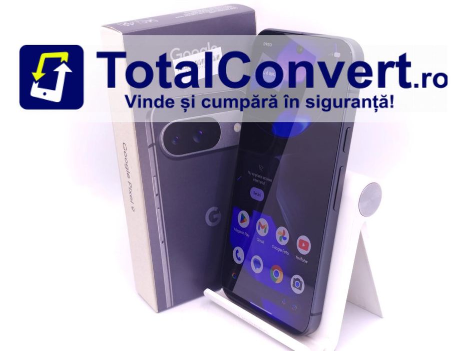 Google Pixel 9 128GB Black 12GB Single SIM, Garantie 24 luni | #D92209