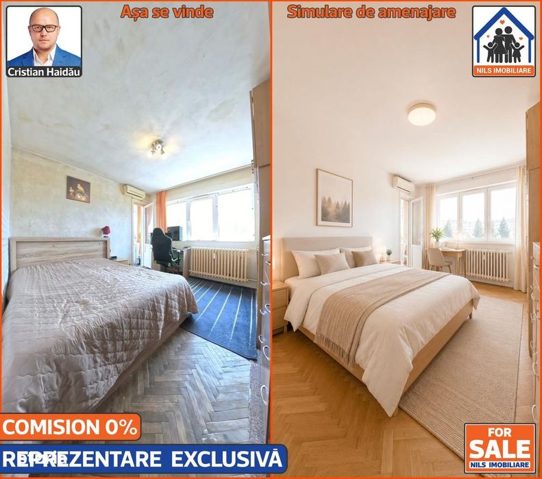 De vanzare: Apartament cu 3 camere in Titan | Comision 0! — fotografia 3