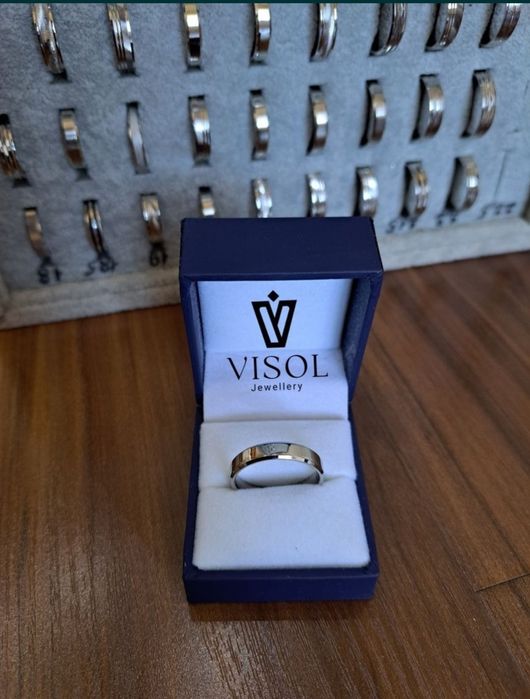 Mujskoe Obruchalnoe 925 proba Kumush Uzuk