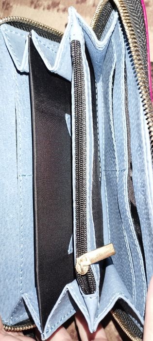 Кожаный женский кошелек