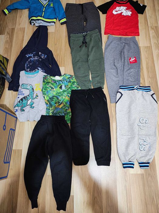 Lot 110 116 cm pantaloni trening baiat