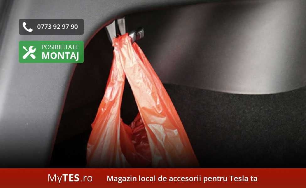 Carlige agatare / organizare portbagaj - Tesla Model 3 / Y