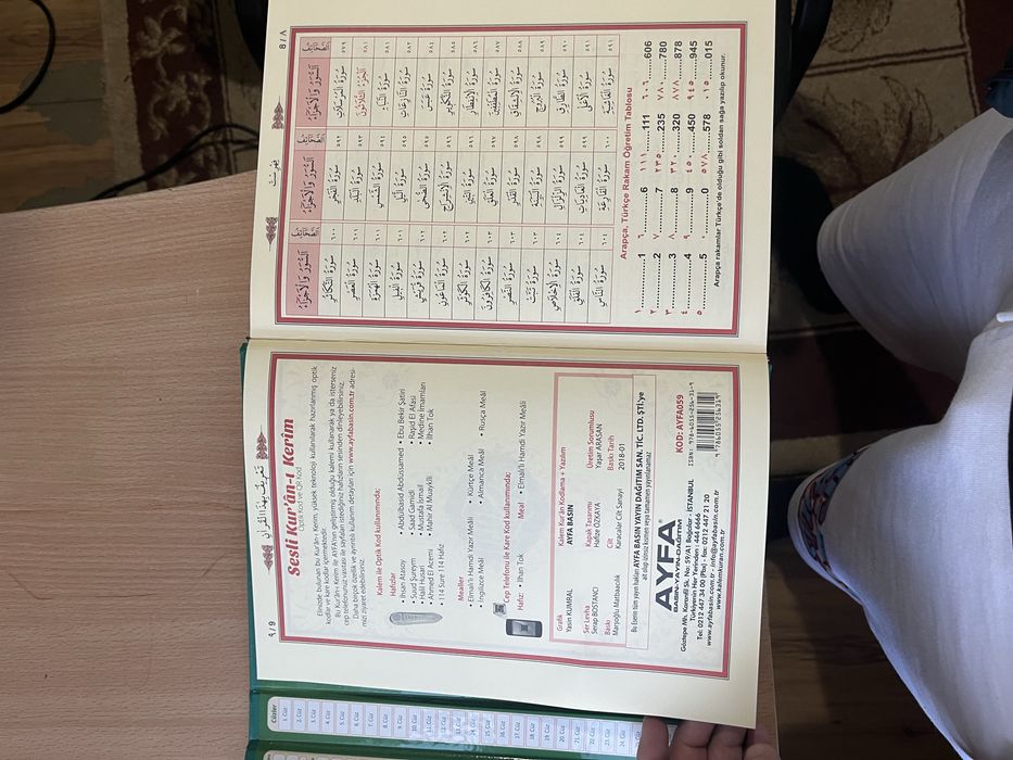 Коран на арабски със QR CODE четене