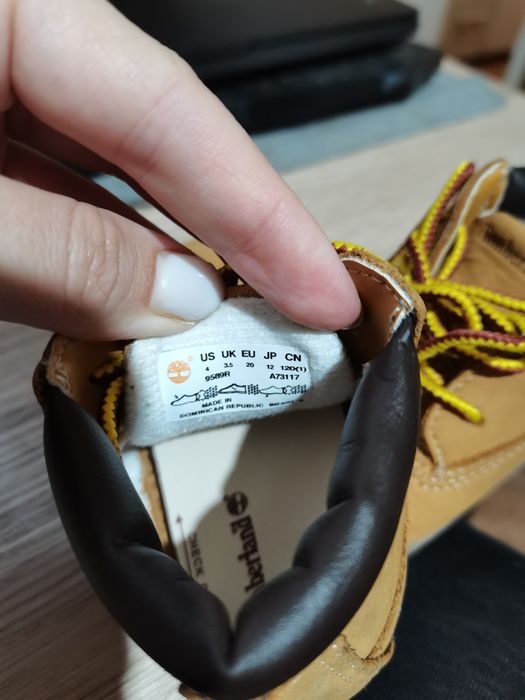 Ghete Timberland bebe nr 20 piele