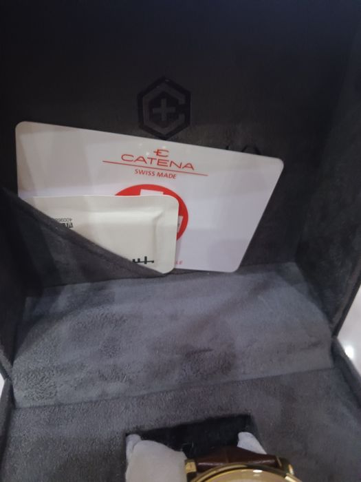 Дамски Швейцарски Автоматичен часовник Catena -800лв Нов