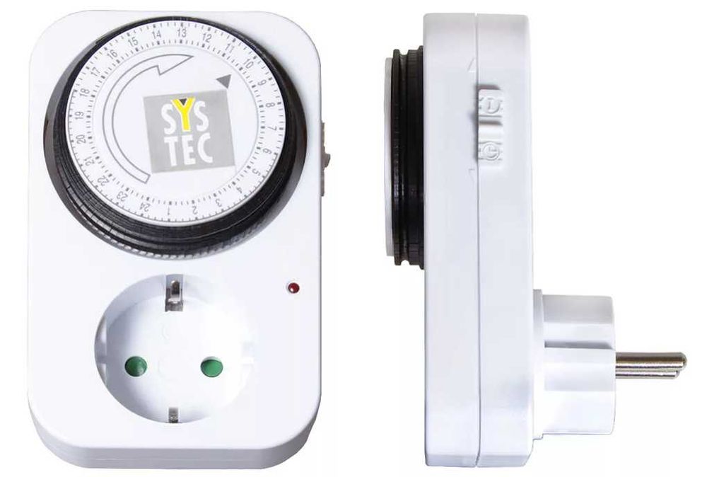 розетка-таймер механическая TG-14A_RU и автоматическая