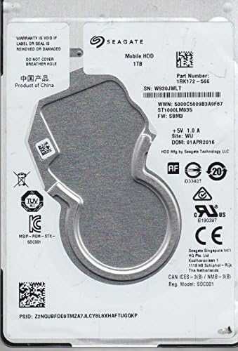 HDD laptop 1TB, 2.5 inch