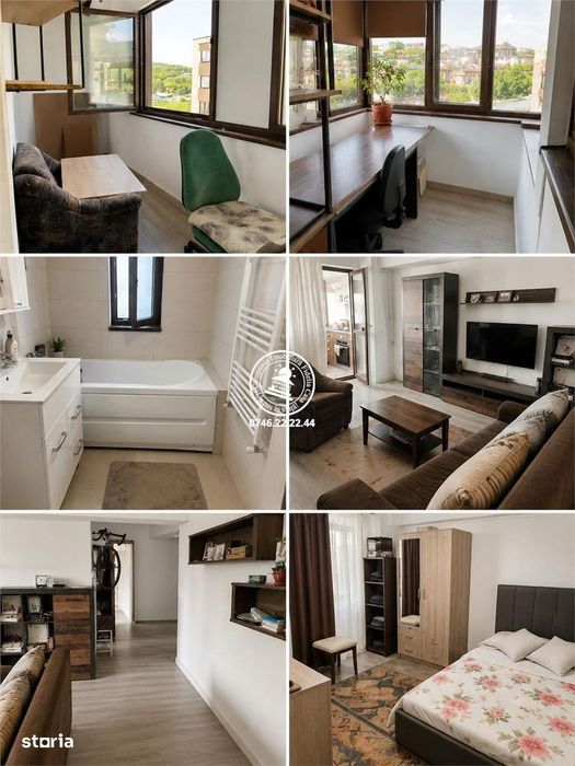 Apartament 2 camere de vanzare, Bucium