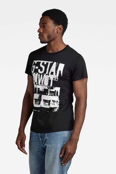 Оригинална НОВА тениска G-Star Raw Graphic S , M , L мъжка черна