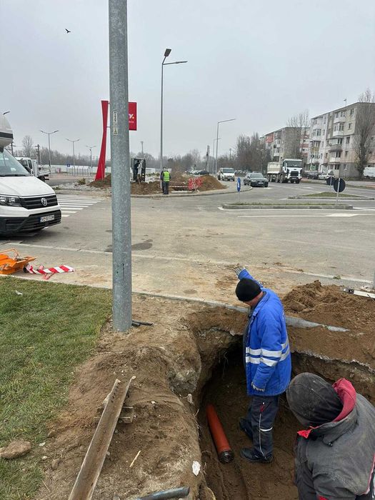 Executam Subtraversari (forari) Orizontale ! Bransamente Apa , Canal