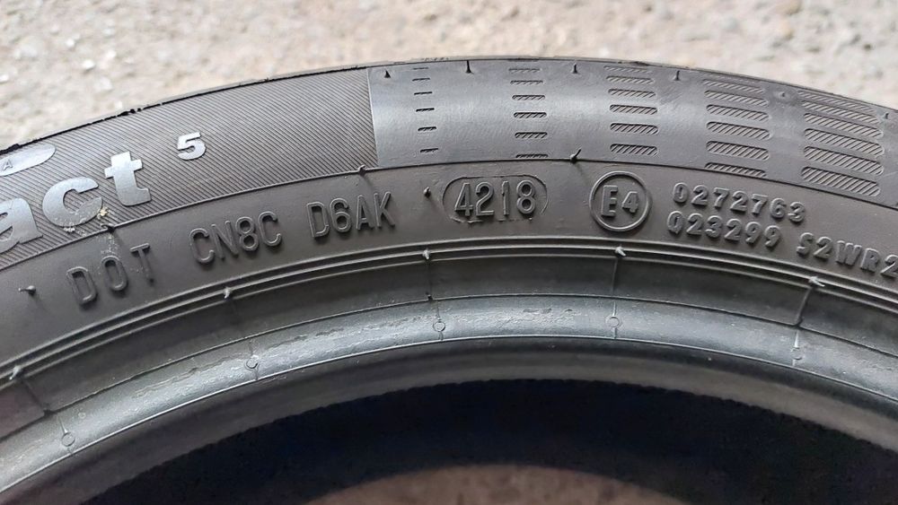 Летни гуми 185/50/16 Continental ContiEcoContact5 2 броя