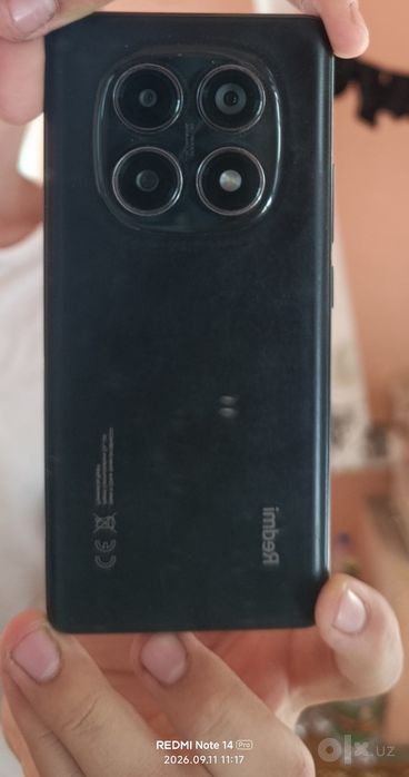 Redmi note 14 pro 8 ga 256 holat 10 dan 8.5 balik chiholn izi faqat