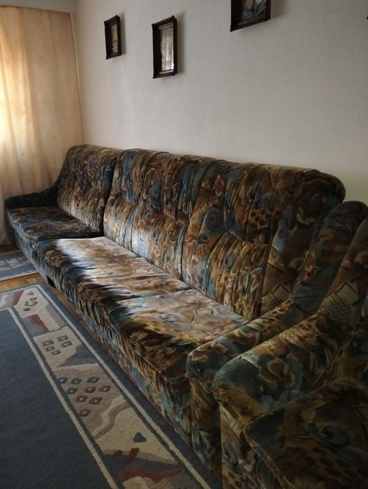 Canapea extensibilă (fost colțar) + fotoliu