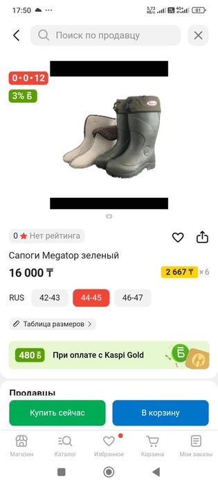 Сапоги мужские зимние