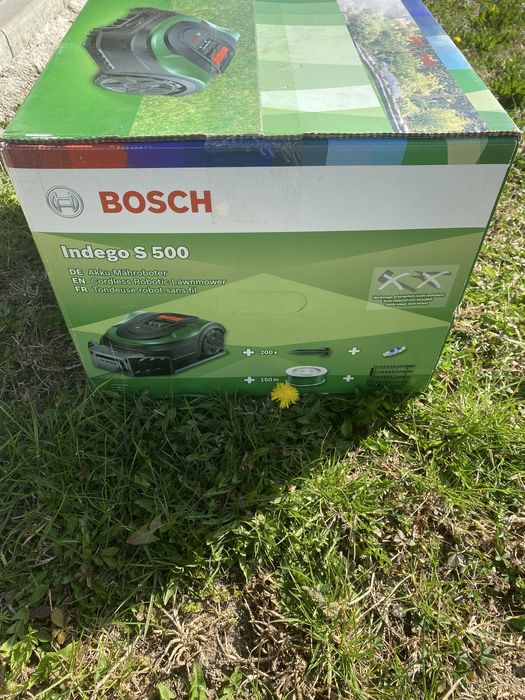 BOSCH Indego S 500 Aparat Robot de Tuns Iarba.Nou Sigilat !!