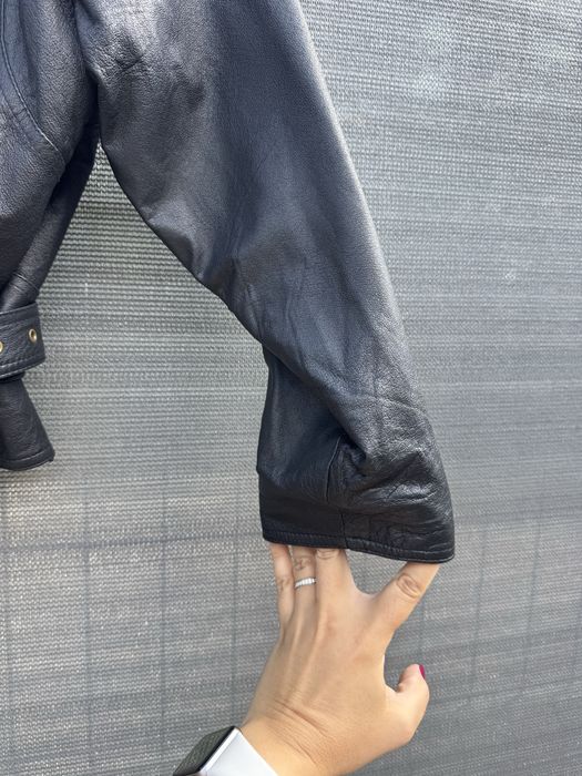 Geaca piele naturala festival biker