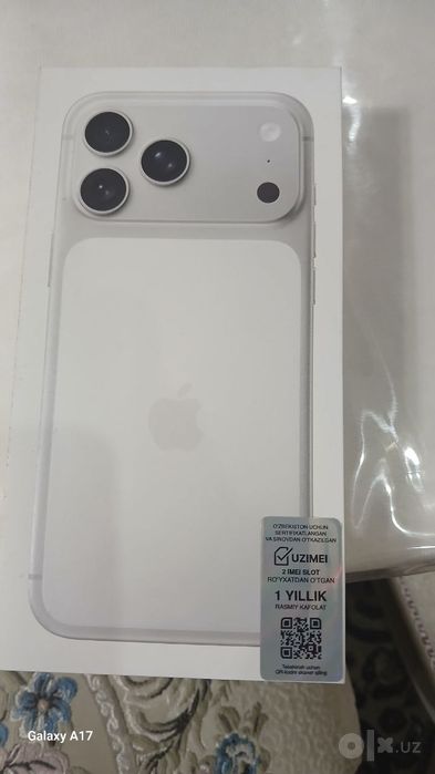 Iphone 17 pro max 256