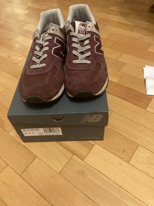 New balance 574 бордо