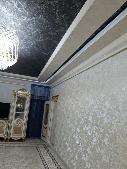 Квартира ремонт. Натяжные потолки .