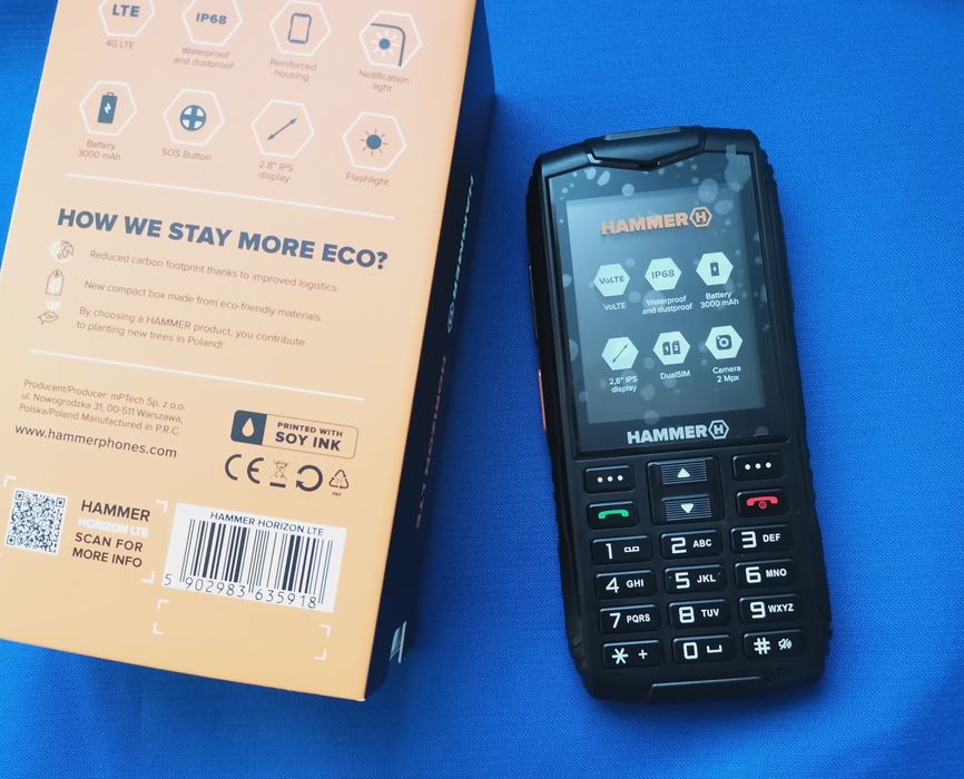 НОВА ЦЕНА Телефон Hammer Horizon lte