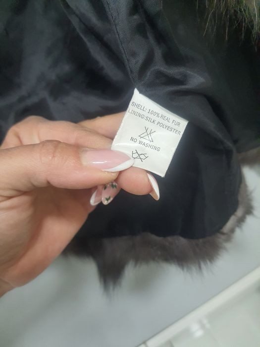 Елек от остествен косъм С р-р