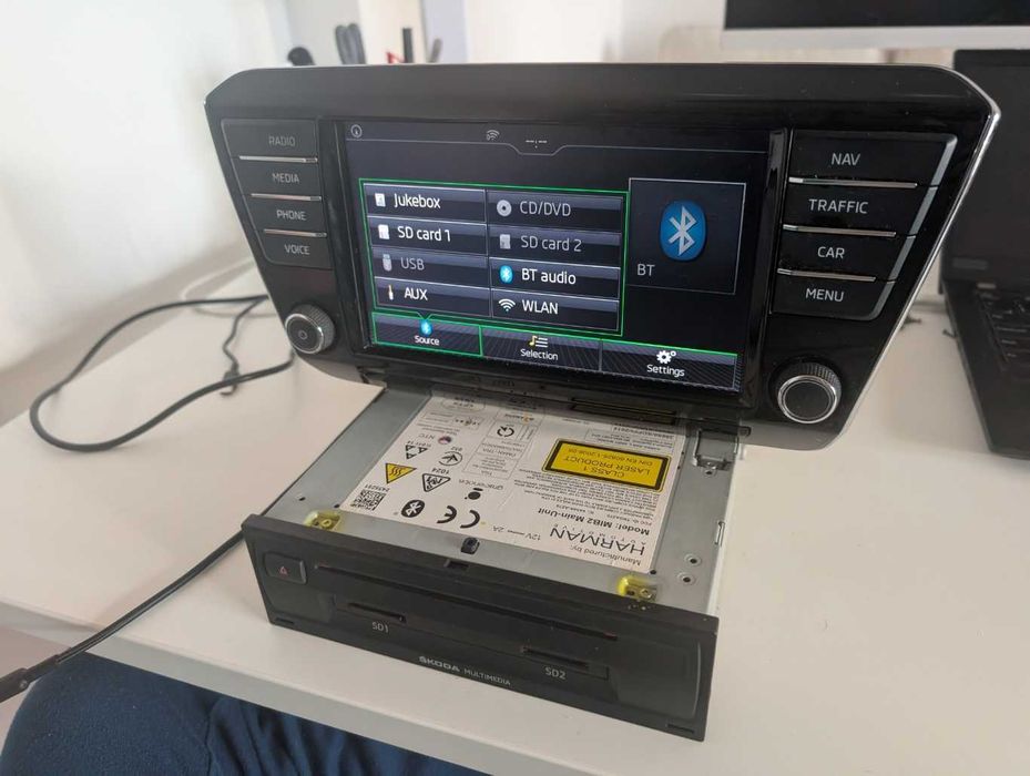 GPS Navigatie Radio Skoda Superb MIB2 High Harman  Kodiak Carplay Andr