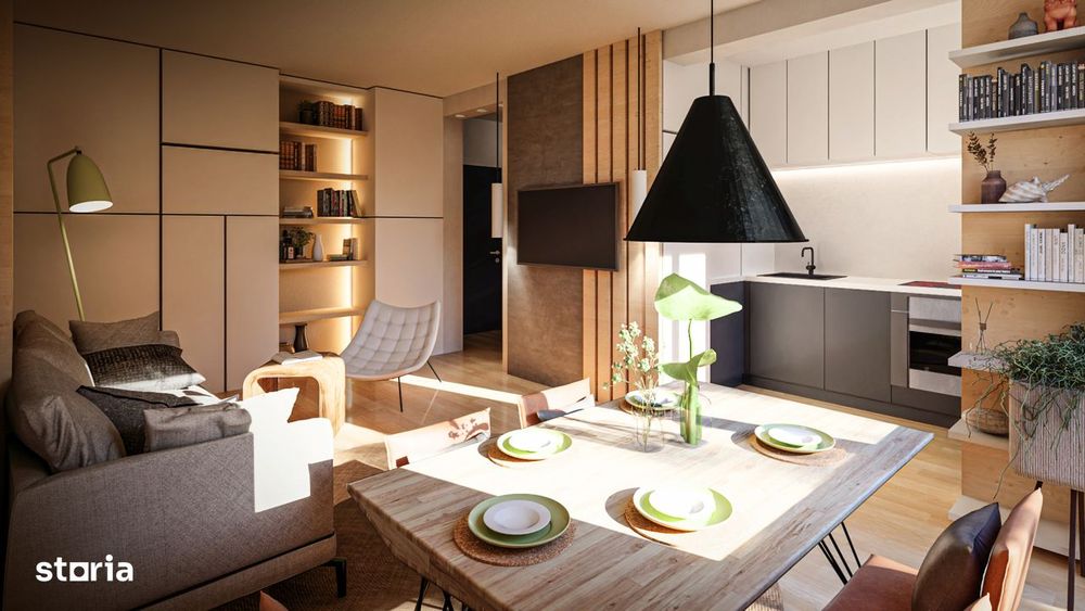 Apartament cu 1,5 camere FUNCȚIONAL — fotografia 3