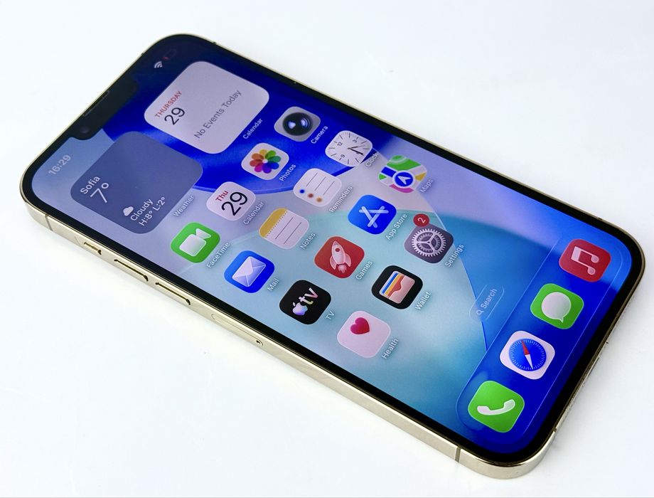 Apple iPhone 13 Pro Max 128GB Gold 100% Батерия! Гаранция!