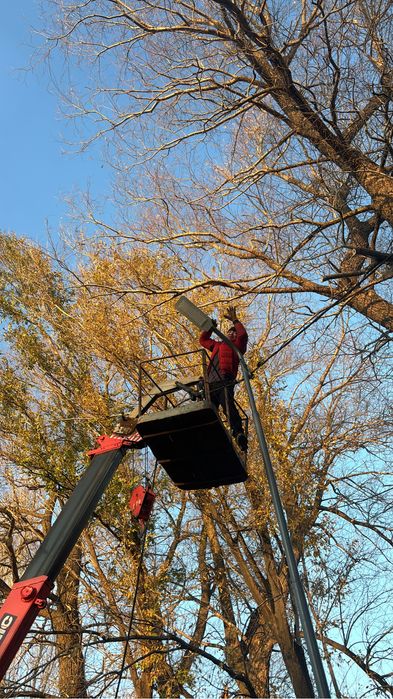 Манипулятор стрела до 10 метр с люлькой