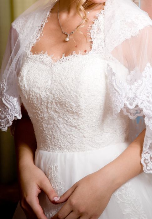 Свадебное платье 42-46р.