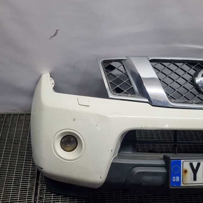 Bara fata Nissan Navara D40 Facelift 2010 - 2015 Super White 326 (1371) Diesel model cu ...