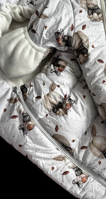 Зимний конверт на выписку